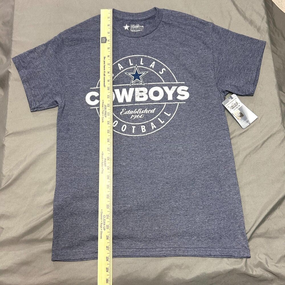 Dallas Cowboys NFL T-Shirt Womens Medium Blue - Picture 3 of 6